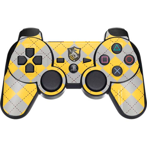 Wizarding World Harry Potter Hufflepuff Crest PS3 Dual Shock wireless controller Skin