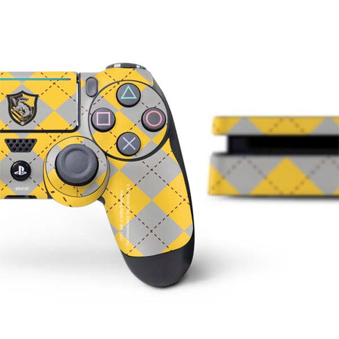 Wizarding World Harry Potter Hufflepuff Crest PS4 Slim Bundle Skin