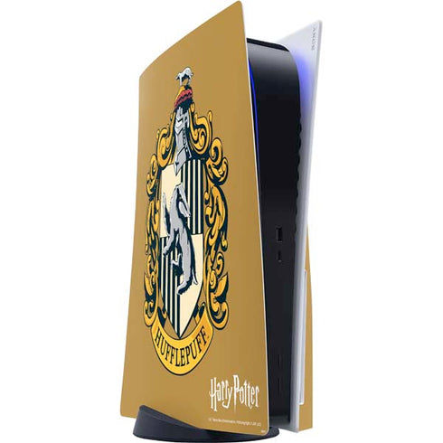Wizarding World Harry Potter Hufflepuff House Crest PS5 Console Skin