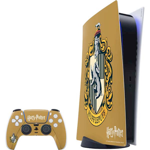 Wizarding World Harry Potter Hufflepuff House Crest PS5 Digital Edition Bundle Skin