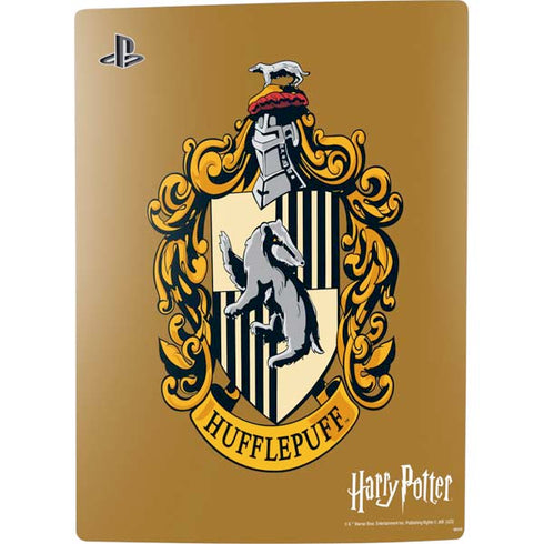 Wizarding World Harry Potter Hufflepuff House Crest PS5 Digital Edition Console Skin