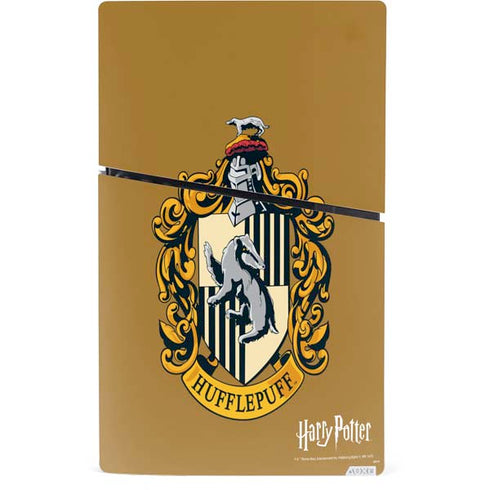 Wizarding World Harry Potter Hufflepuff House Crest PS5 Slim Digital Edition Bundle Skin