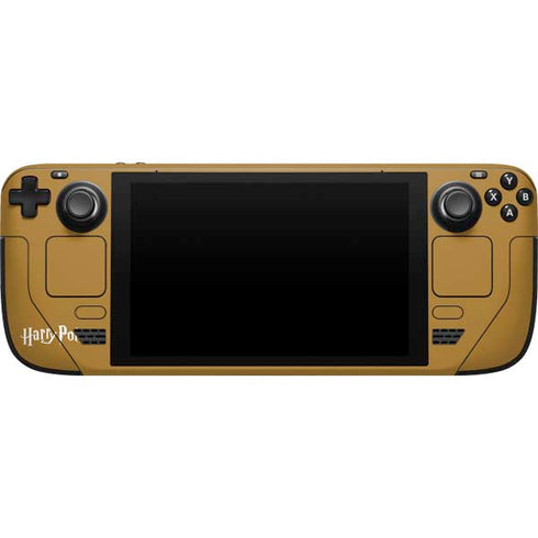 Wizarding World Harry Potter Hufflepuff House Crest Steam Deck Handheld Gaming Computer Skin