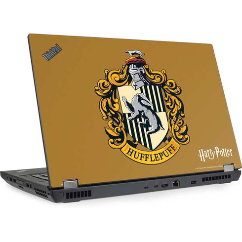 Wizarding World Harry Potter Hufflepuff House Crest Lenovo ThinkPad Skin