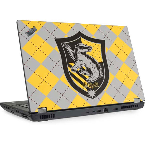 Wizarding World Harry Potter Hufflepuff Crest Lenovo ThinkPad Skin