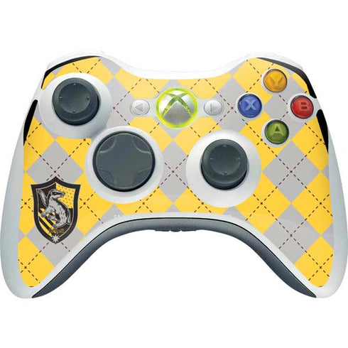 Wizarding World Harry Potter Hufflepuff Crest Xbox 360 Wireless Controller Skin