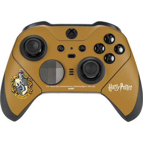 Wizarding World Harry Potter Hufflepuff House Crest Xbox Elite Wireless Controller Series 2 Skin
