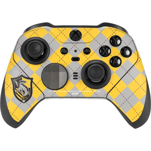 Wizarding World Harry Potter Hufflepuff Crest Xbox Elite Wireless Controller Series 2 Skin