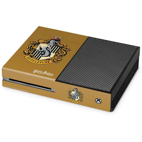 Wizarding World Harry Potter Hufflepuff House Crest Xbox One Console Skin