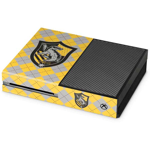 Wizarding World Harry Potter Hufflepuff Crest Xbox One Console Skin