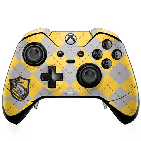 Wizarding World Harry Potter Hufflepuff Crest Xbox One Elite Controller Skin