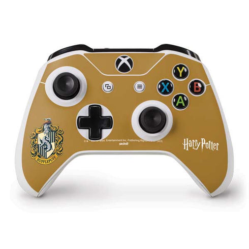 Wizarding World Harry Potter Hufflepuff House Crest Xbox One S Controller Skin