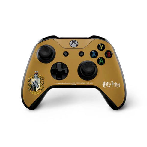 Wizarding World Harry Potter Hufflepuff House Crest Xbox One X Controller Skin