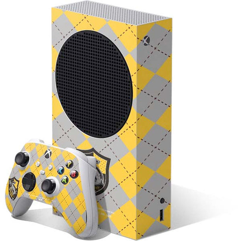 Wizarding World Harry Potter Hufflepuff Crest Xbox Series S Bundle Skin