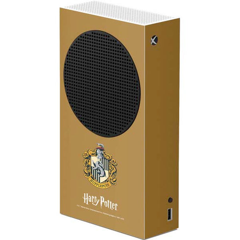 Wizarding World Harry Potter Hufflepuff House Crest Xbox Series S Console Skin