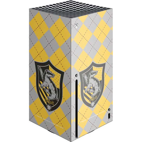 Wizarding World Harry Potter Hufflepuff Crest Xbox Series X Console Skin