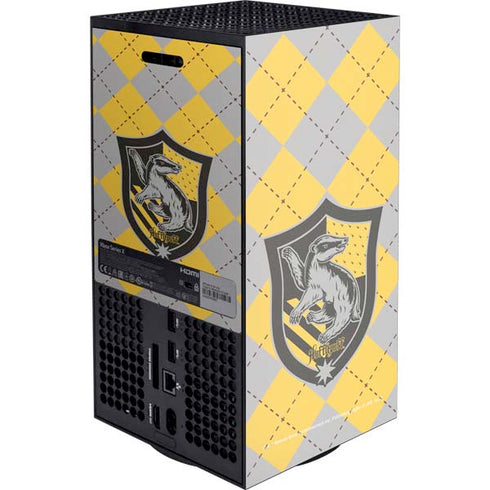 Wizarding World Harry Potter Hufflepuff Crest Xbox Series X Console Skin