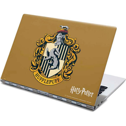 Wizarding World Harry Potter Hufflepuff House Crest Yoga 910 2-in-1 14in Touch-Screen Skin
