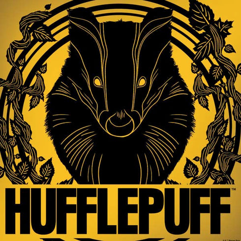 Wizarding Worlds Harry Potter Hufflepuff Illustration Dell Alienware Skin