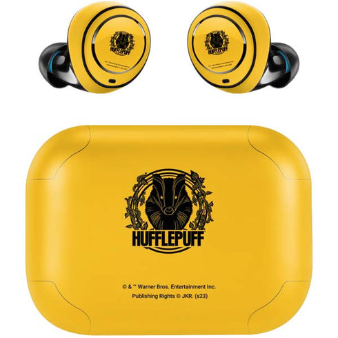 Wizarding Worlds Harry Potter Hufflepuff Illustration Amazon Echo Buds Skin