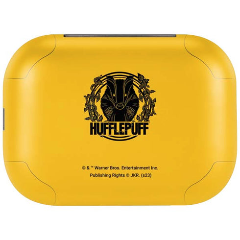 Wizarding Worlds Harry Potter Hufflepuff Illustration Amazon Echo Buds Skin
