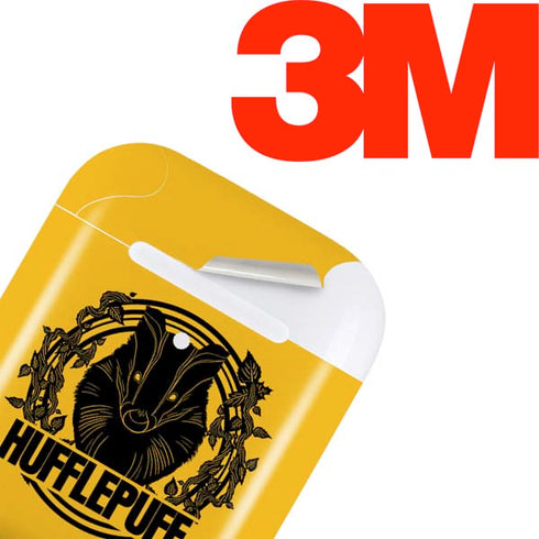 Wizarding Worlds Harry Potter Hufflepuff Illustration Apple AirPods 2 Skin