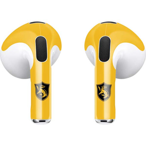 Wizarding Worlds Harry Potter Hufflepuff Illustration Apple AirPods (3rd Gen 2021) Skin