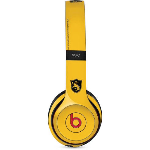 Wizarding Worlds Harry Potter Hufflepuff Illustration Beats Solo 2 Wireless Skin