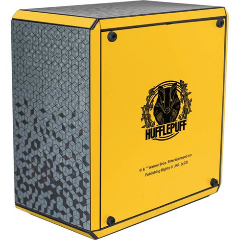 Wizarding Worlds Harry Potter Hufflepuff Illustration Cooler Master MasterBox Q300L Mini Tower Skin