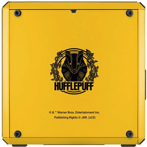 Wizarding Worlds Harry Potter Hufflepuff Illustration Cooler Master MasterBox Q300L Mini Tower Skin