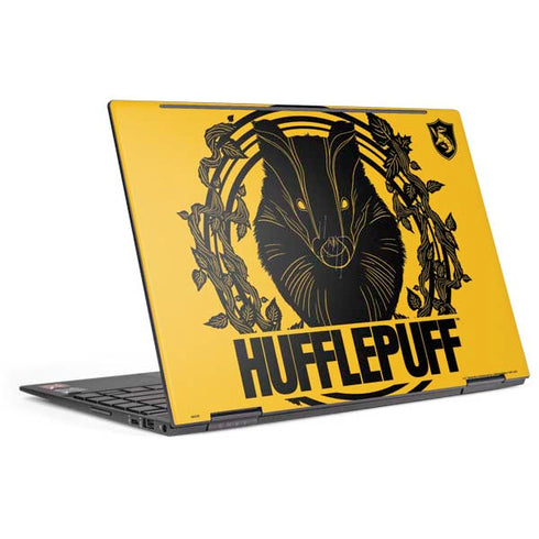 Wizarding Worlds Harry Potter Hufflepuff Illustration HP Envy Skin