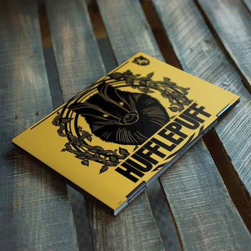 Wizarding Worlds Harry Potter Hufflepuff Illustration HP Envy Skin
