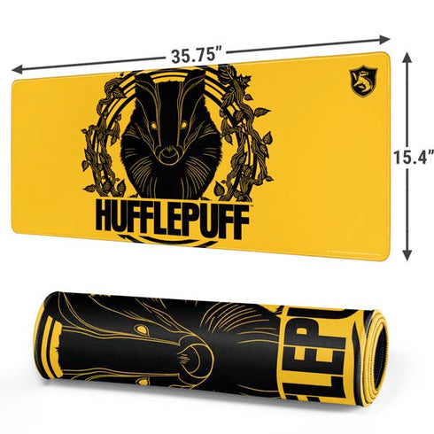 Wizarding Worlds Harry Potter Hufflepuff Illustration Gaming Mouse Pad