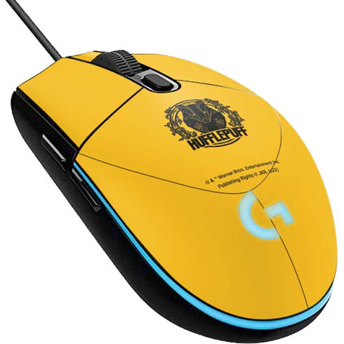 Wizarding Worlds Harry Potter Hufflepuff Illustration G203 Prodigy RGB Wired Gaming Mouse Skin