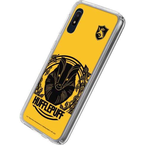 Wizarding Worlds Harry Potter Hufflepuff Illustration Galaxy A10e Clear Case