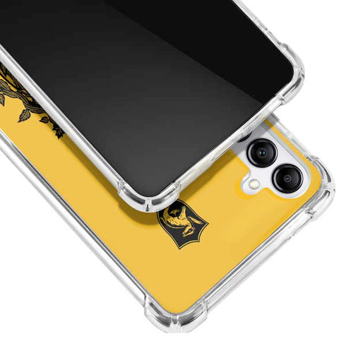 Wizarding Worlds Harry Potter Hufflepuff Illustration Galaxy A14 5G Clear Case
