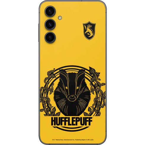 Wizarding Worlds Harry Potter Hufflepuff Illustration Galaxy A14 5G Skin