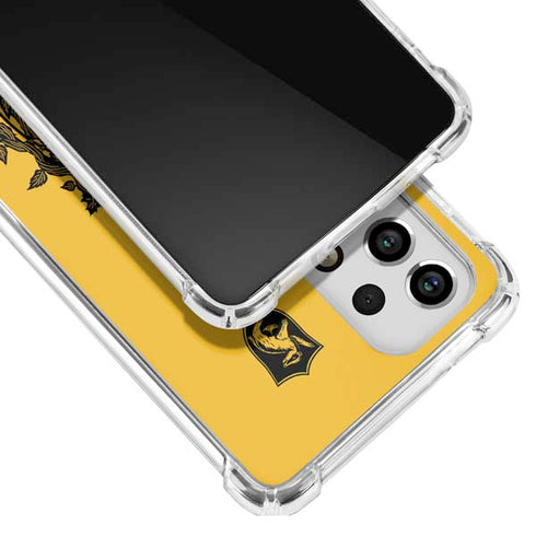 Wizarding Worlds Harry Potter Hufflepuff Illustration Galaxy A53 5G Clear Case