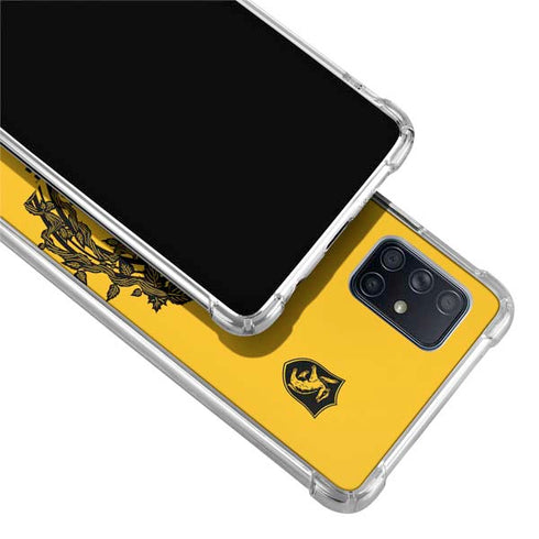 Wizarding Worlds Harry Potter Hufflepuff Illustration Galaxy A71 5G Clear Case