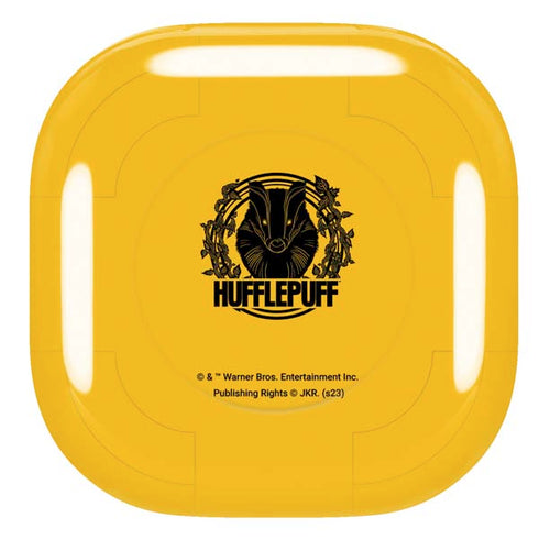 Wizarding Worlds Harry Potter Hufflepuff Illustration Galaxy Buds Live Skin