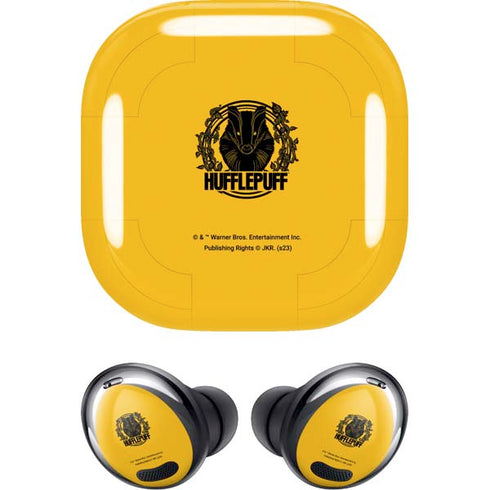 Wizarding Worlds Harry Potter Hufflepuff Illustration Galaxy Buds Pro Skin
