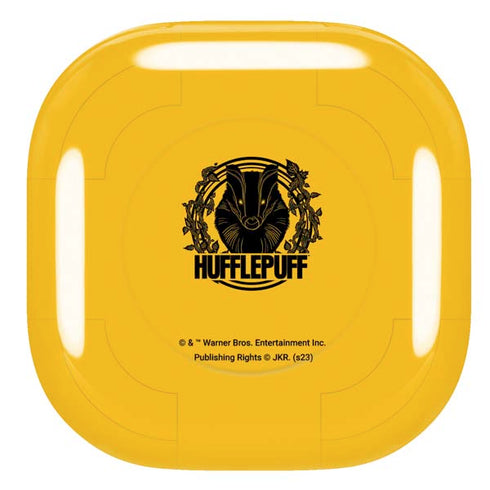 Wizarding Worlds Harry Potter Hufflepuff Illustration Galaxy Buds Pro Skin