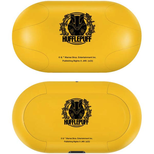 Wizarding Worlds Harry Potter Hufflepuff Illustration Galaxy Buds Skin