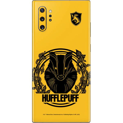 Wizarding Worlds Harry Potter Hufflepuff Illustration Galaxy Note 10 Plus Skin