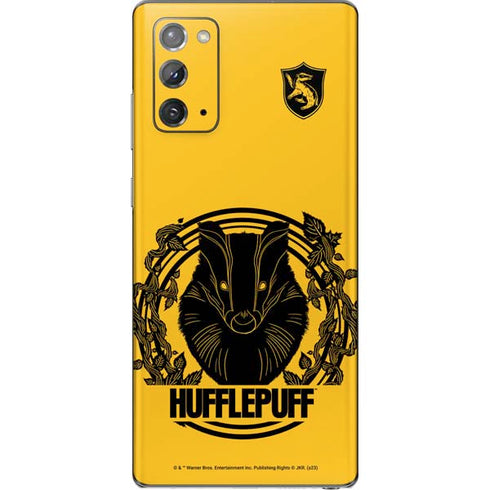 Wizarding Worlds Harry Potter Hufflepuff Illustration Galaxy Note20 5G Skin