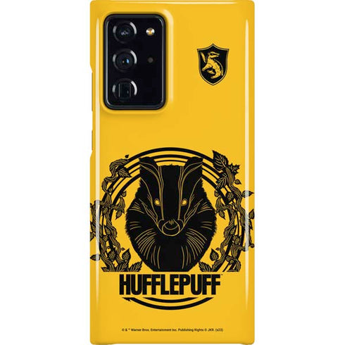 Wizarding Worlds Harry Potter Hufflepuff Illustration Galaxy Note20 Ultra 5G Lite Case