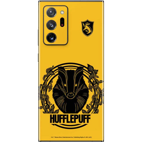 Wizarding Worlds Harry Potter Hufflepuff Illustration Galaxy Note20 Ultra 5G Skin