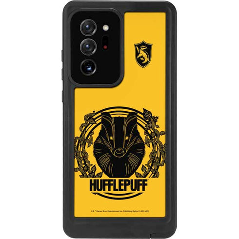 Wizarding Worlds Harry Potter Hufflepuff Illustration Galaxy Note20 Ultra 5G Waterproof Case
