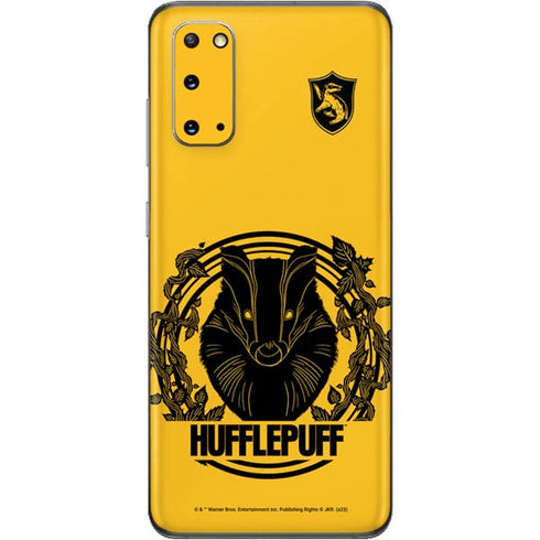 Wizarding Worlds Harry Potter Hufflepuff Illustration Galaxy S20 Skin