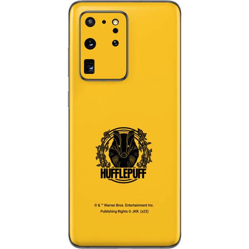 Wizarding Worlds Harry Potter Hufflepuff Illustration Galaxy S20 Ultra 5G Skin
